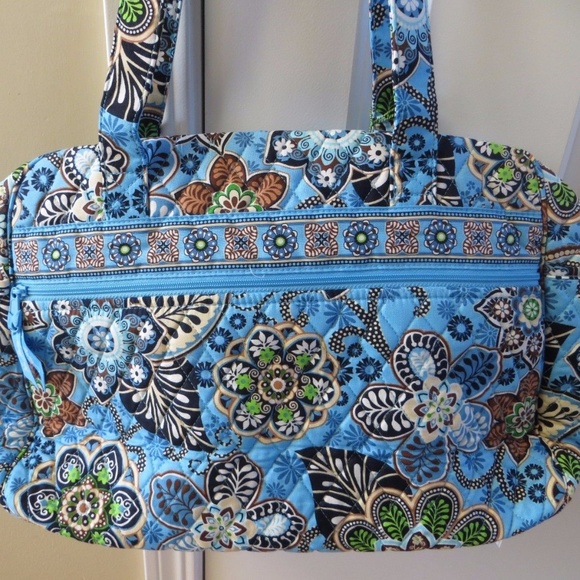Vera Bradley Handbags - Vera Bradley Bali Blue Baby Bag Diaper Bag